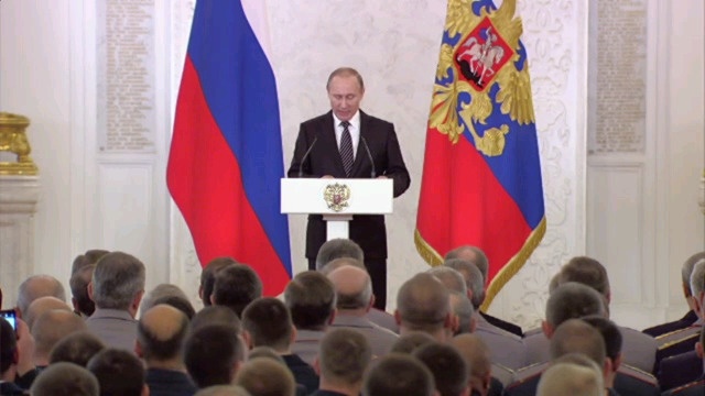 Vladimir Poutine - Kremlin - 17 mars