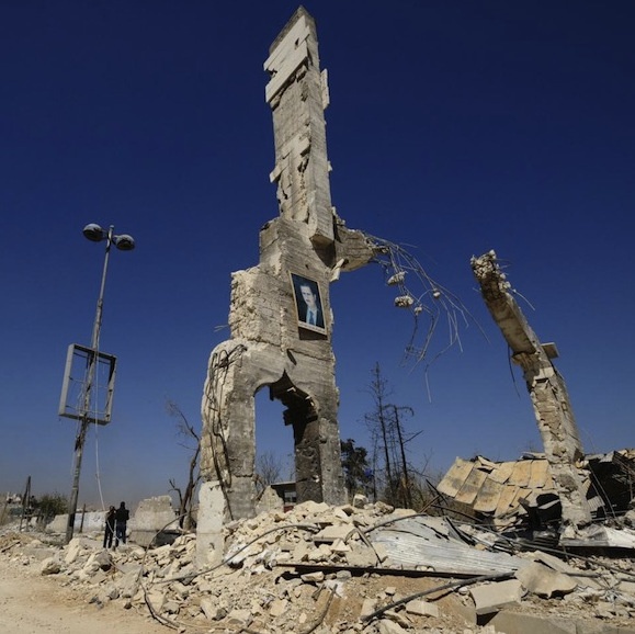 destructions en Syrie