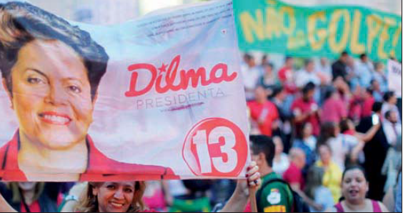 La politique sociale de Dilma et de son prédécesseur Lula vaut toujours à ceux-ci le soutien chaleureux des couches populaires.