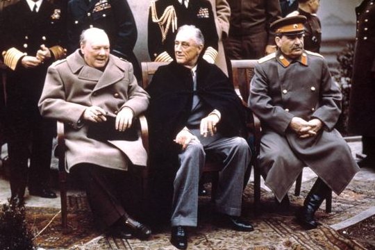 Sommet de Yalta en 1945